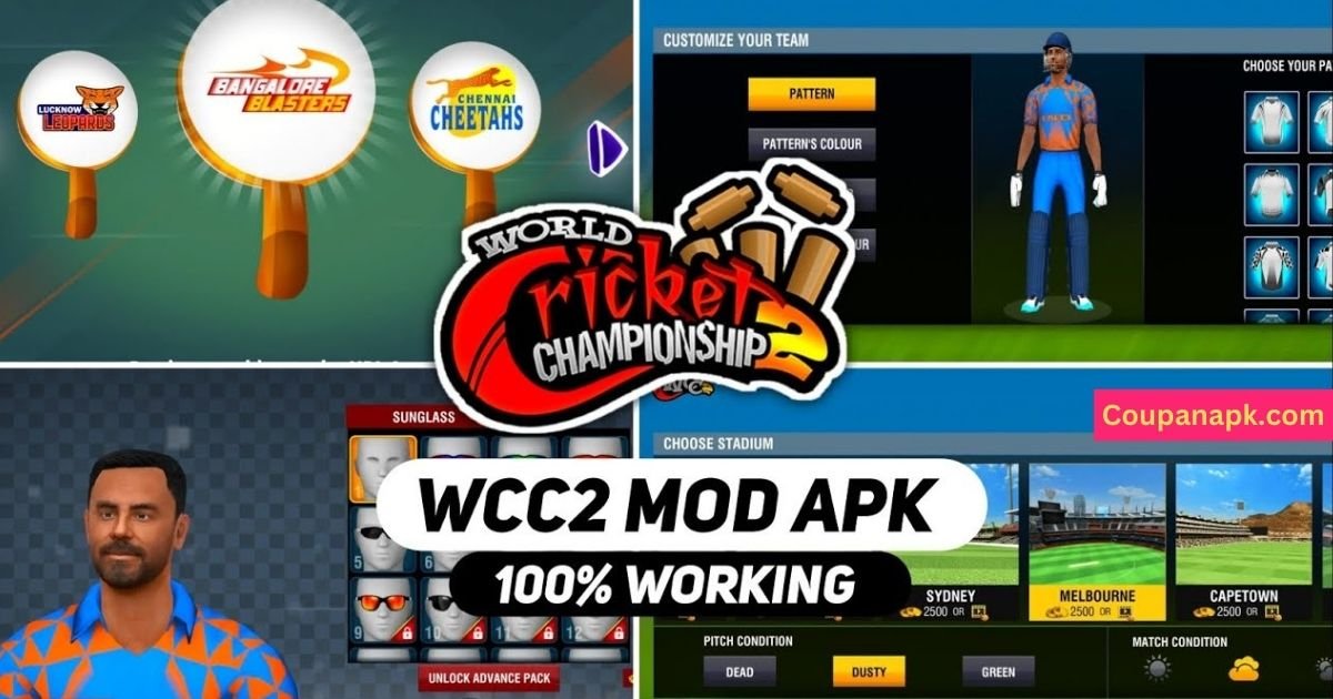 WCC2 Mod Apk Latest Version