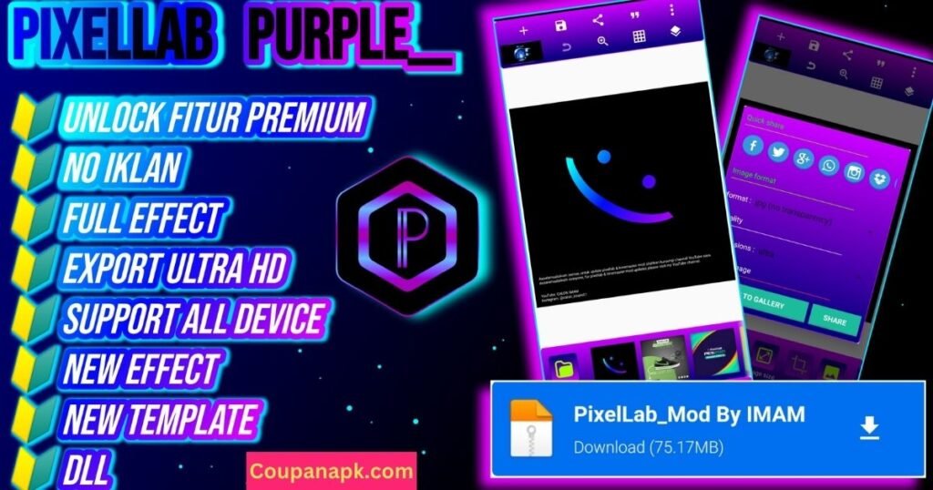 Download APK Pixellab Mod Apk Purple 2023
