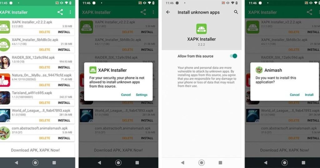 How to install XAPK files on Android